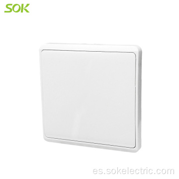 Equipo de accesorios eléctricos de placa en blanco de 86 86 mm